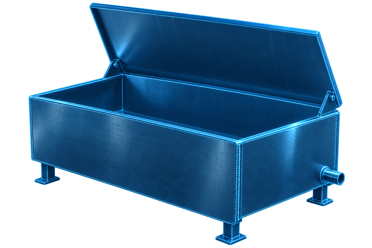 Initial distribution storage container