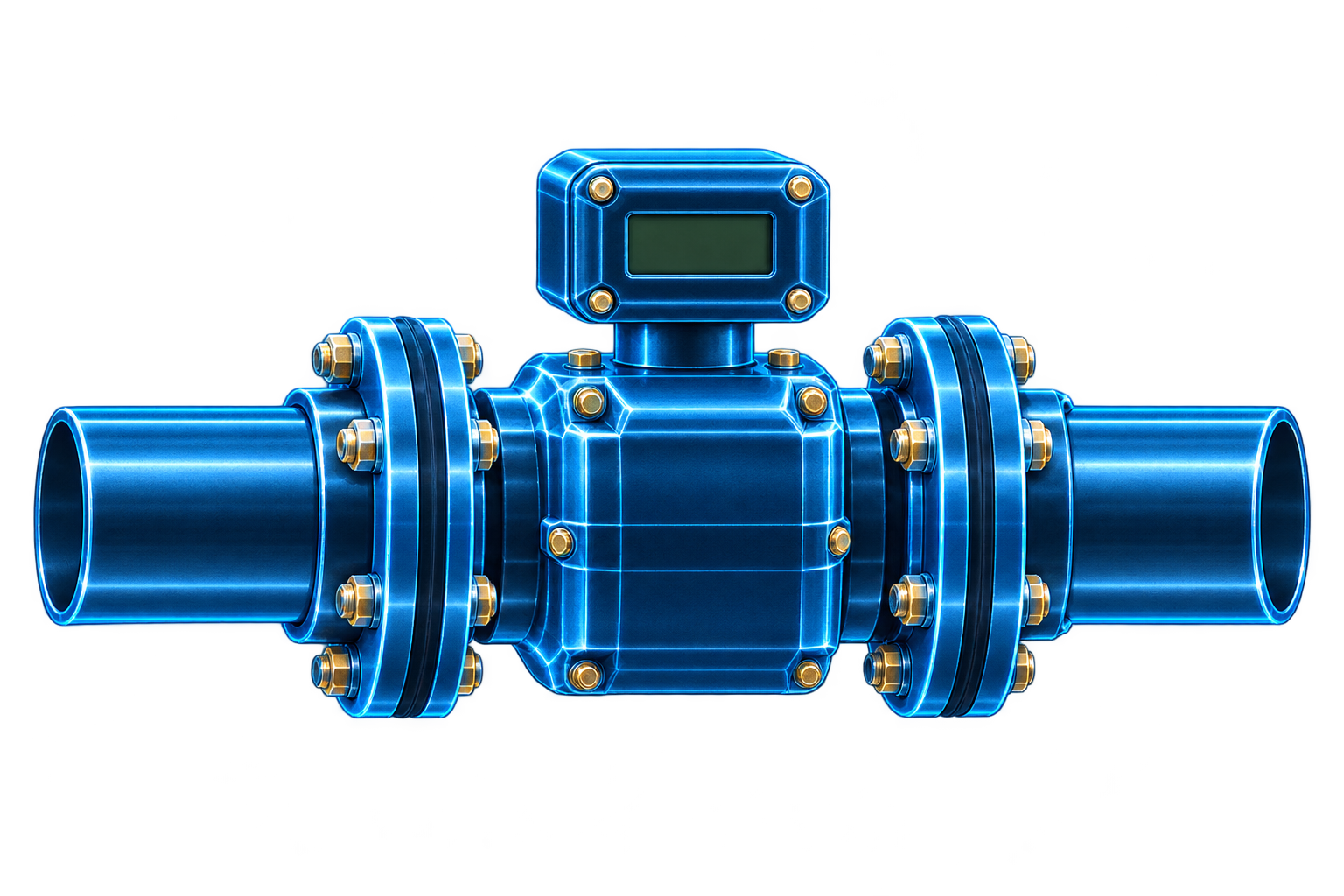 Inlet flow meter illustration