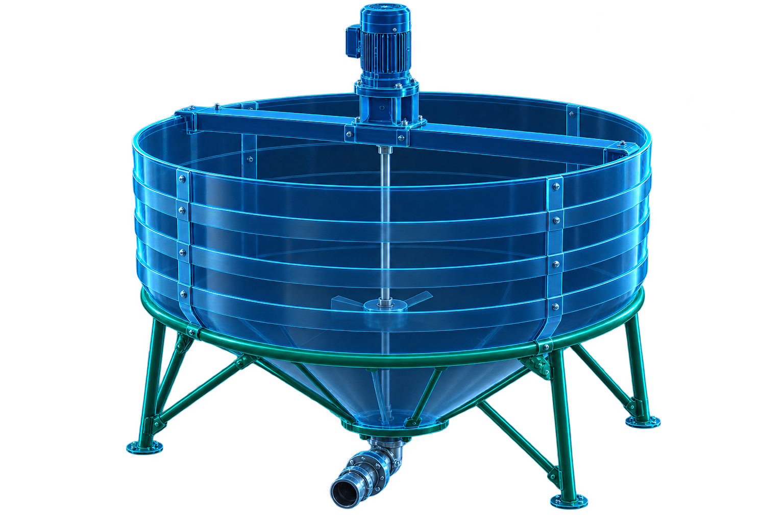 Treatment tank illustration